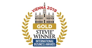 Stevie International Business Awards Gold · Vienna 2019