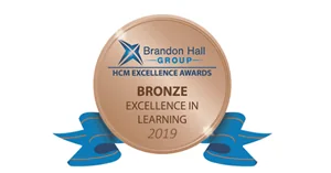 Brandon Hall Group Bronze · Excellence in Learning 2019