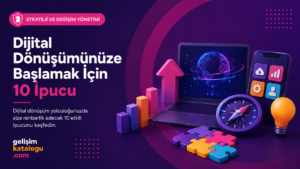 Dijital Dönüşümünüze Başlamak İçin 10 İpucu kapak görseli