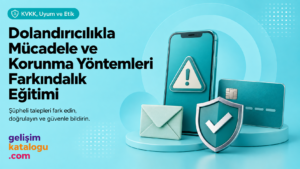 Dolandırıcılıkla Mücadele ve Korunma Yöntemleri Farkındalık Eğitimi kapak görseli