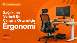 Sağlıklı ve Verimli Bir Çalışma Ortamı İçin Ergonomi kapak görseli