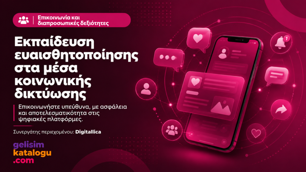 Εκπαίδευση ευαισθητοποίησης στα μέσα κοινωνικής δικτύωσης (Ελληνικά)