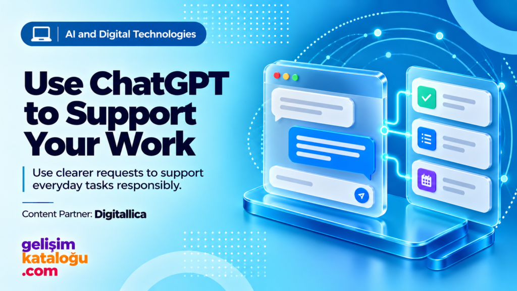 Use ChatGPT to Support Your Work