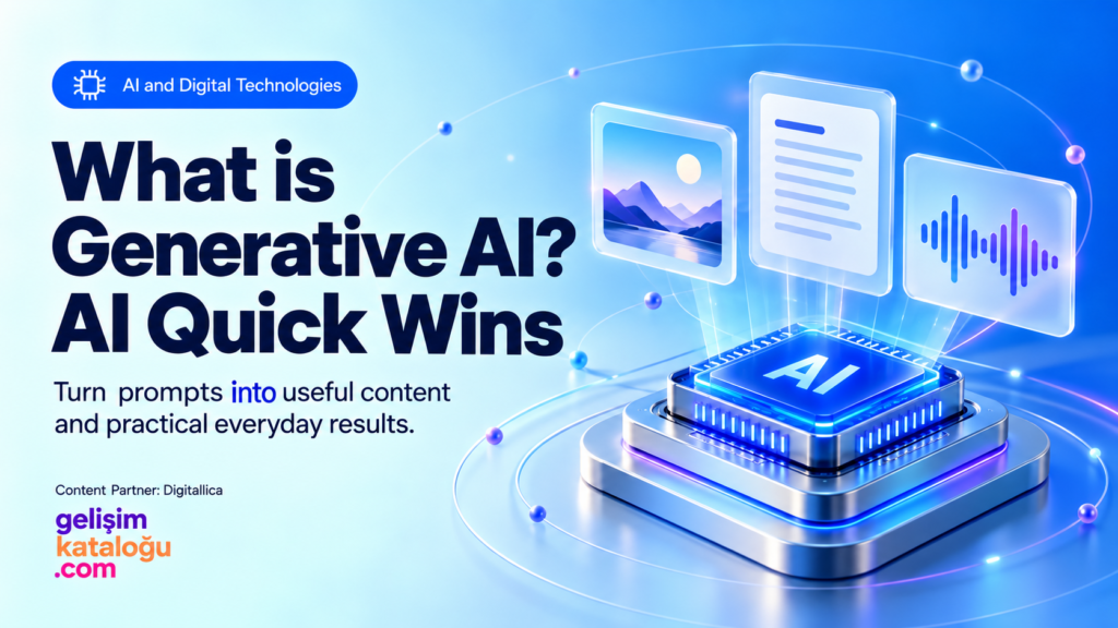 What is Generative AI: AI Quick Wins
