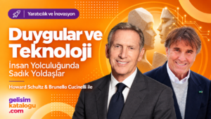 Emotions and Technology – Faithful Companions on the Human Journey – Howard Schultz & Brunello Cucinelli cover image